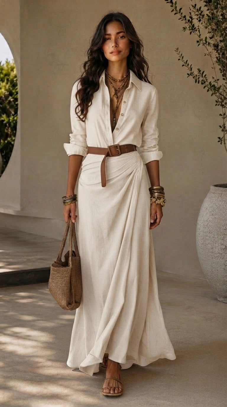 Golden Dune Dress