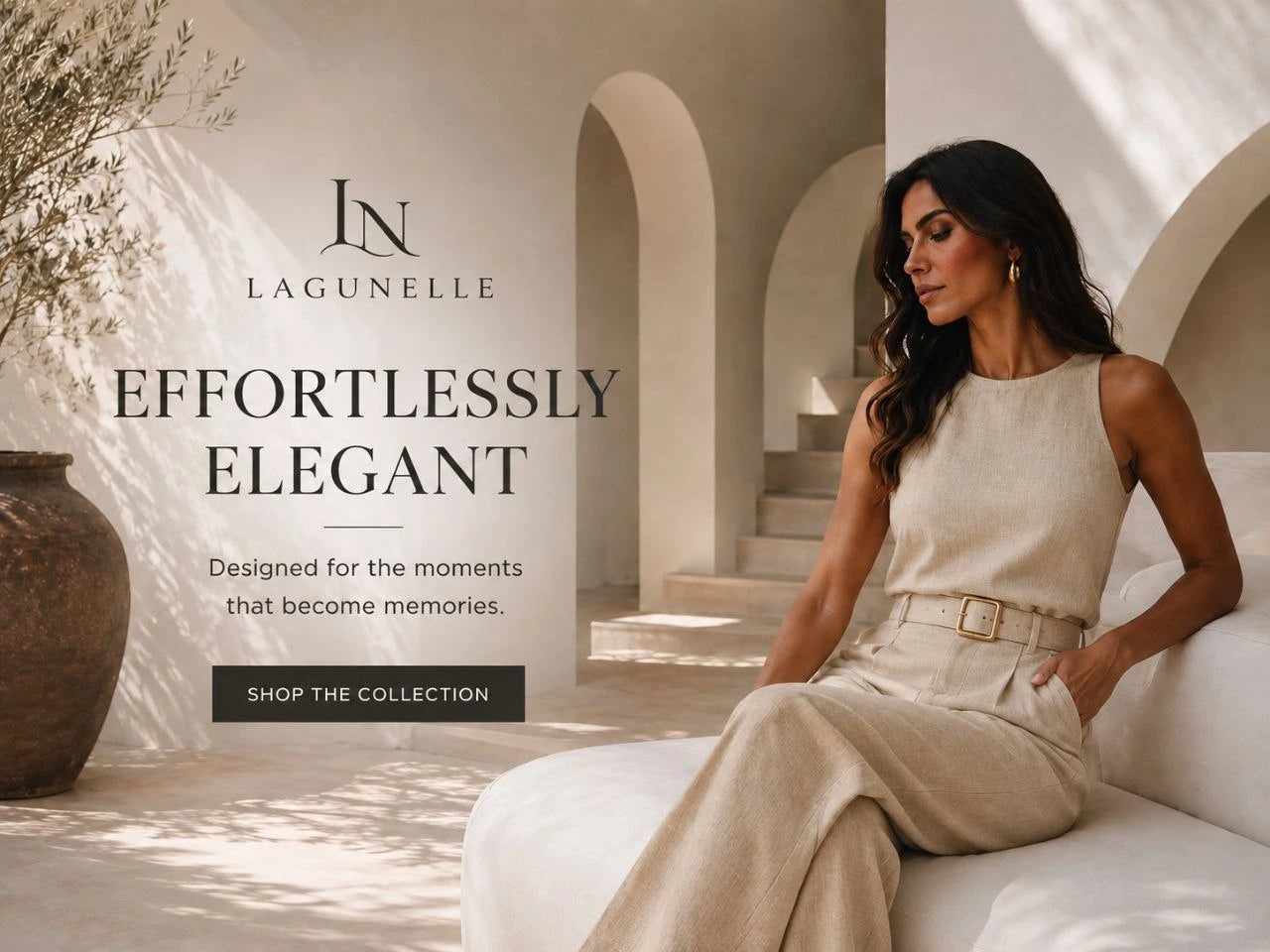 Effortlessly elegant Lagunelle collection