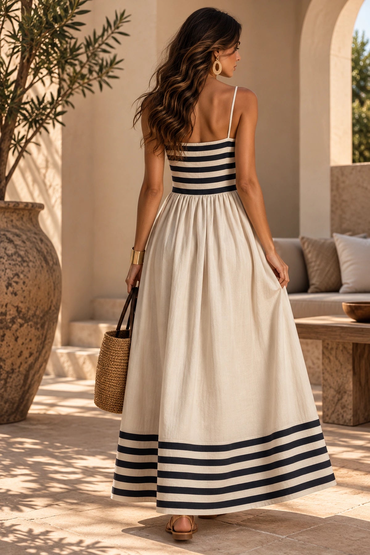 Portofino Stripe Dress